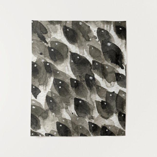 Tapete De Parede Tempestade de Peixes (Frente)