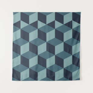 Tapete De Parede Tendência design vintage abstrato de bloco de cor