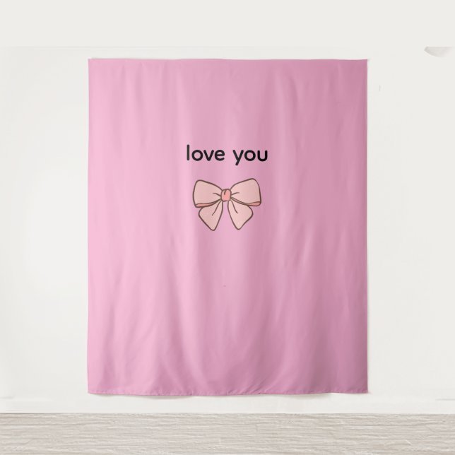 Tapete De Parede Tentures motif noeu papillons (Frente)