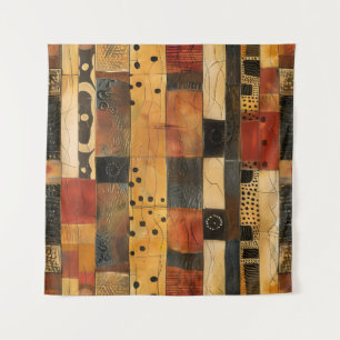Tapete De Parede Teoria da Arte de Padrão Tribal Africano