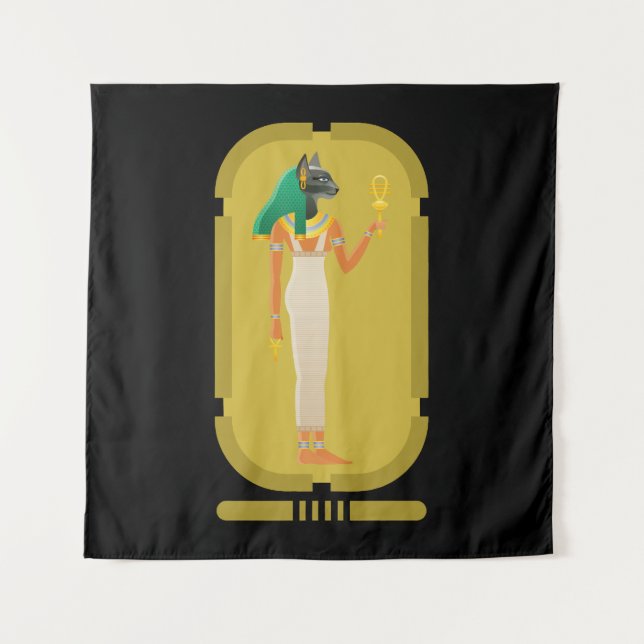 Tapete De Parede Teoria da Deusa do Egito Antigo (Frente)