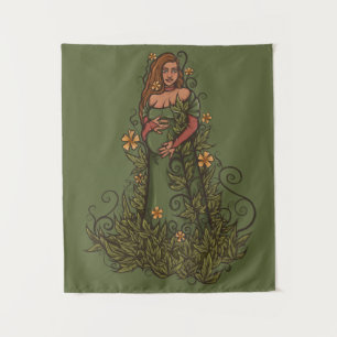 Tapete De Parede Terra Deusa Mãe Druida