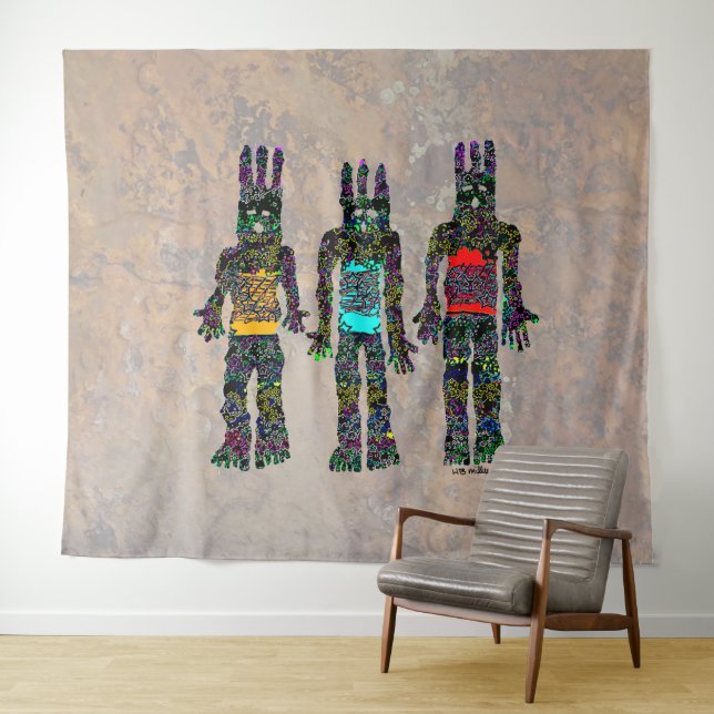 Tapete De Parede Terra Vento e Fogo (In Situ (Horizontal))