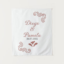 Tapete De Parede Terracotta casal de noivos rústico espanhol pt