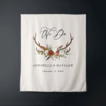Tapete De Parede Terracotta rustic stag floral party decor<br><div class="desc">Poster de boas-vindas do casamento ou partido decor terracotta natural rustic stag floral nós criamos uma bela coleção natural,  terracotta,  negra e sensual verde. Ideal para outono,  outono ou casamentos no inverno.</div>