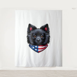Tapete De Parede Teto Gráfico Patriot Pup