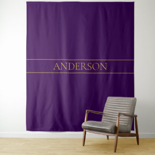 Tapete De Parede Texto Personalizável Elegante Simples Branco Dou