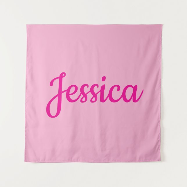 Tapete De Parede Texto Personalizável legal (Frente)