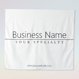 Tapete De Parede Texto preto clássico simples em branco