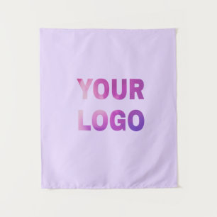 Tapete De Parede texto simples mínimo adicione seu logotipo/design 
