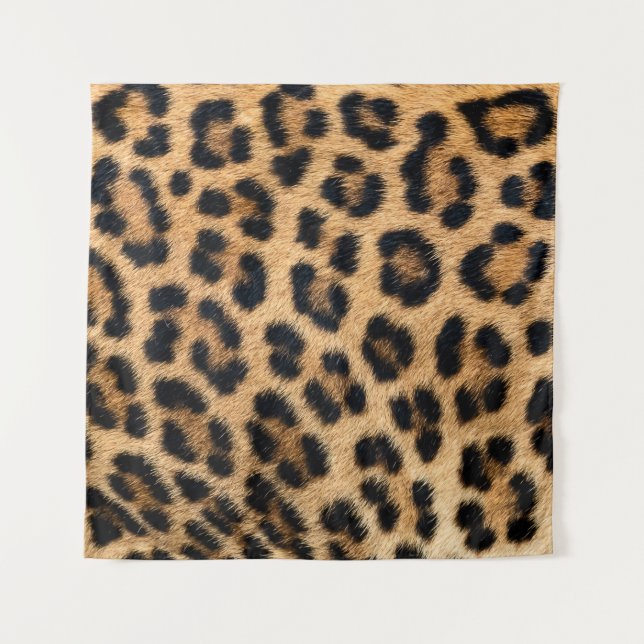 Tapete De Parede Textura da pele do leopardo (Frente)