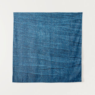Tapete De Parede Textura de denim azul, textura de Bluejeans