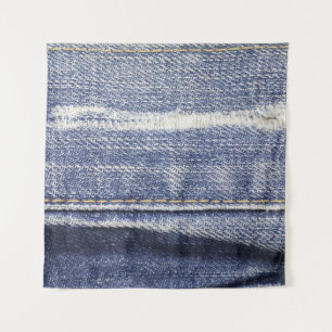 Tapete De Parede Textura dos jeans: fundo denim.
