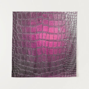 Tapete De Parede Textura elegante, brilhante, em couro de pele esta