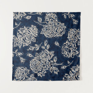 Tapete De Parede Textura floral repetir padrão moderno,morcego