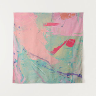 Tapete De Parede Textura multicolor de tinta a óleo. fundo de abstr