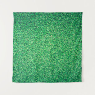 Tapete De Parede Textura verde de grama de campo