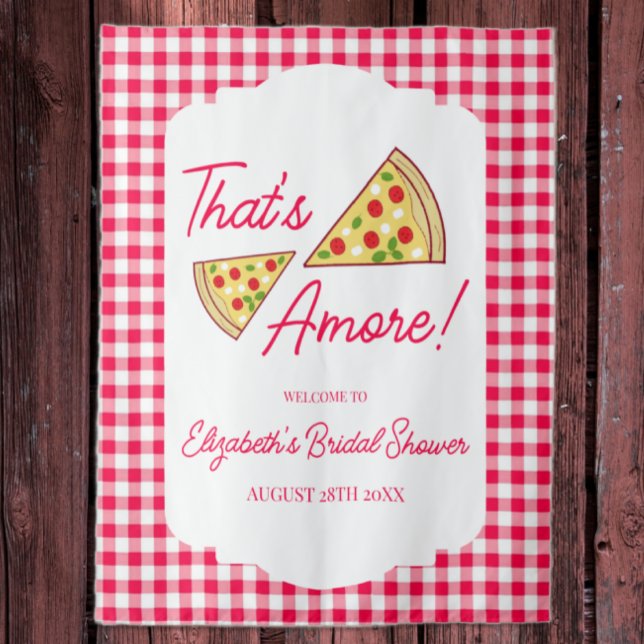 Tapete De Parede That's Amore Bridal Shower (Criador carregado)
