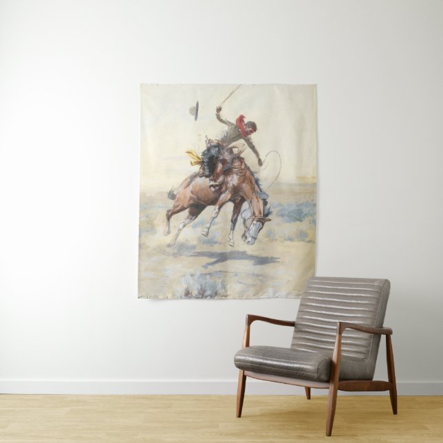 Tapete De Parede The Bucker 1904 Por Charles Marion Russell (In Situ)