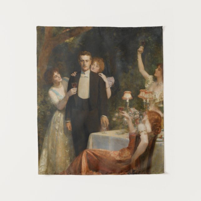 Tapete De Parede The Garden of Armida (by John Collier) (Frente)