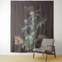 Tapete De Parede Thistle com os Insetos 1755 Johann C. Dietzsch