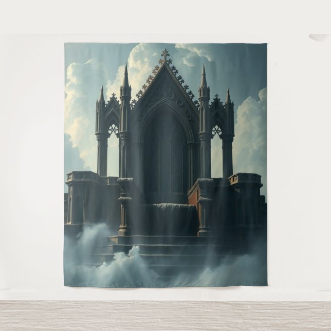 Tapete De Parede „Thron der Götter – Sitz der himmlischen Macht“ (Frente)