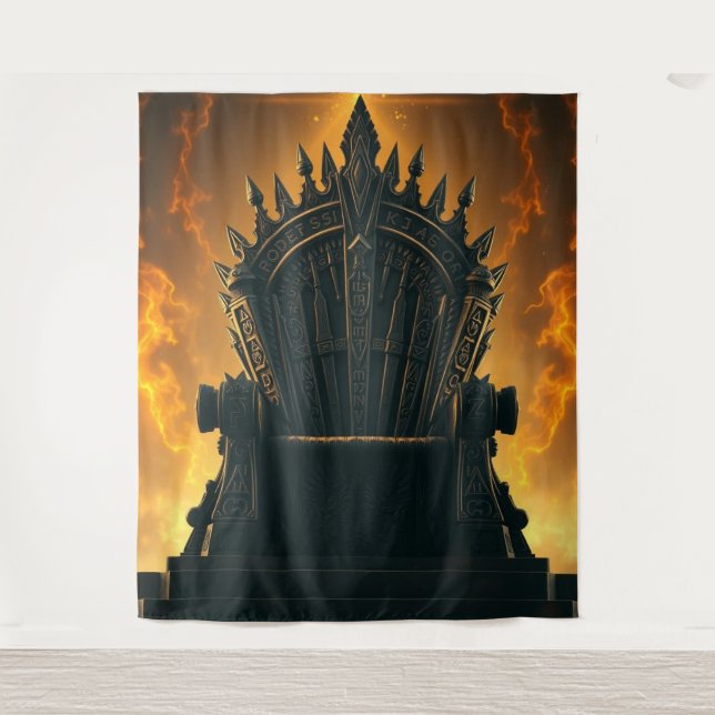 Tapete De Parede „Thron der Götter – Sitz der himmlischen Macht“ (Frente)