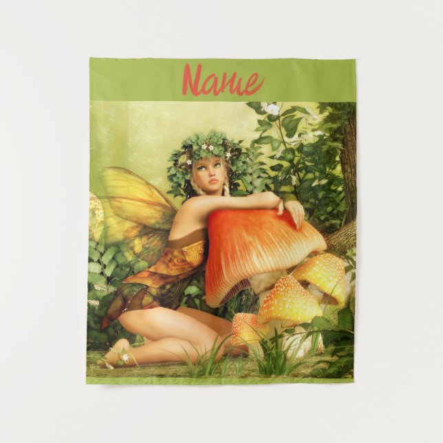 Tapete De Parede Thunder_Cove da fada do Cogumelo (Frente)