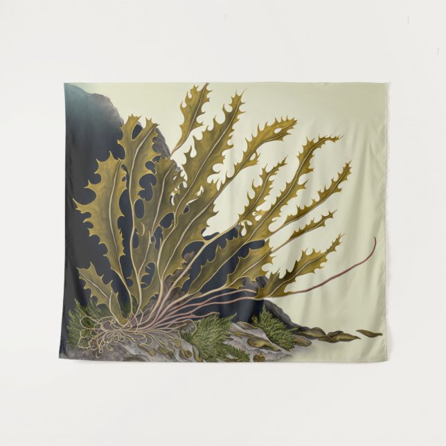 Tapete De Parede Tidal Fronds (Frente (Horizontal))