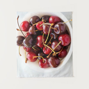 Tapete De Parede tigela de Cerejas