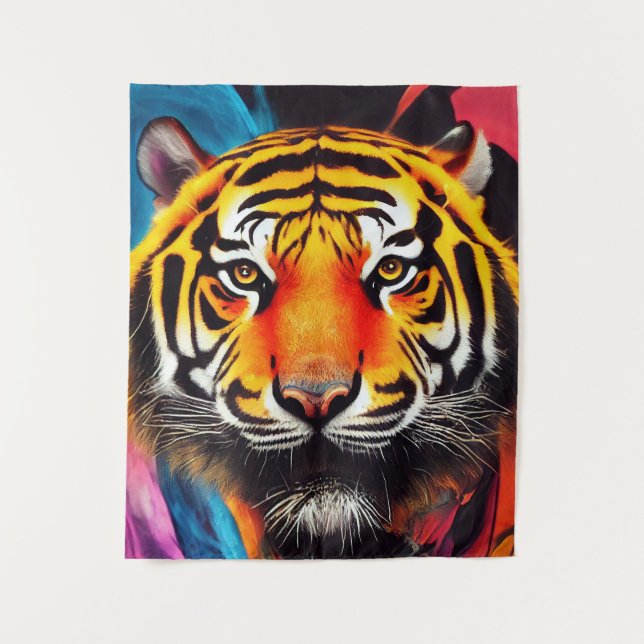 Tapete De Parede Tiger Animal Discovery Adventure Nature Planet Ea (Frente)