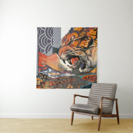 Tapete De Parede Tigre art