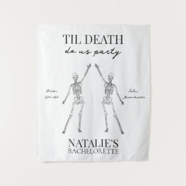 Tapete De Parede Til Death Do Us Party Bachelorette Tapestry