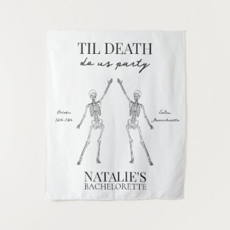 Tapete De Parede Til Death Do Us Party Bachelorette Tapestry