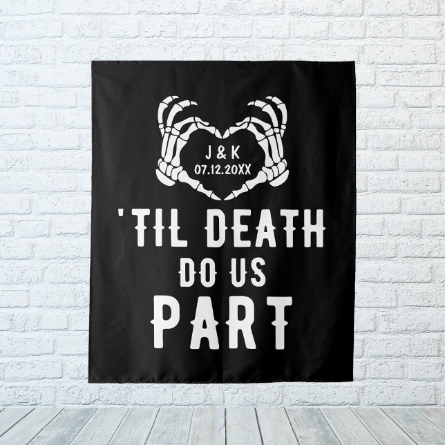 Tapete De Parede Til Death Nos Festa de casamento De Fundo Per (Til Death Do Us Part Wedding Party Custom Backdrop
)