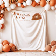 TINLEY Boho Terracotta Rainbow Aqui Vem o Filho