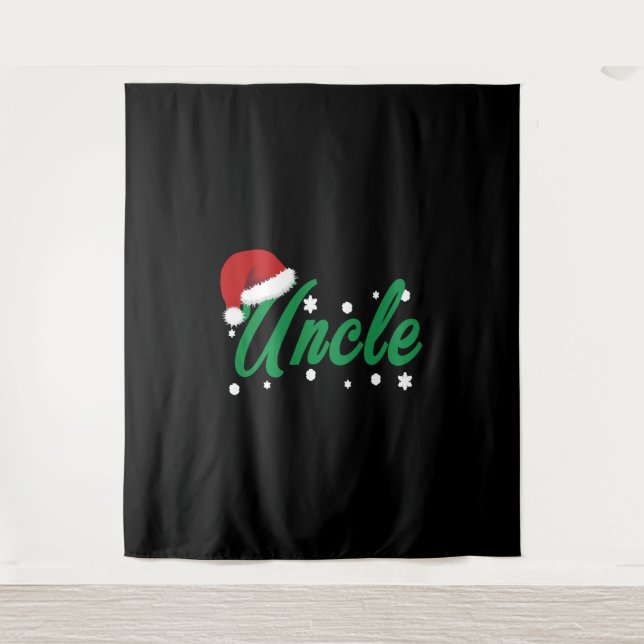 Tapete De Parede Tio de Natal (Frente)