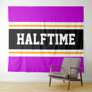 Tapete De Parede Tiras Negras Apuradas Atlíticas HALFTIME