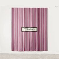 Tiras Verticais Rosa Modernas Personalizadas