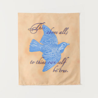 Tapete De Parede To Thine Own Self Be True Tapestry