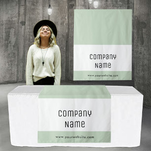 Tapete De Parede Toalhete de mesa personalizado para negócios Banne