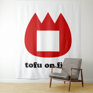 Tapete De Parede 📛 tofu em chamas