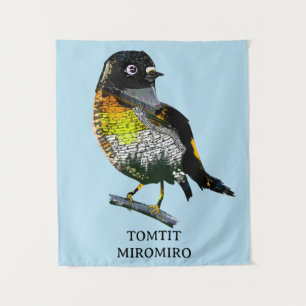 Tapete De Parede Tomtit Miromiro