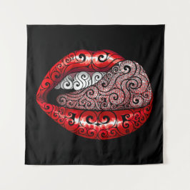 Tapete De Parede Tongue do Precioso giratório