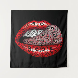 Tapete De Parede Tongue do Precioso giratório