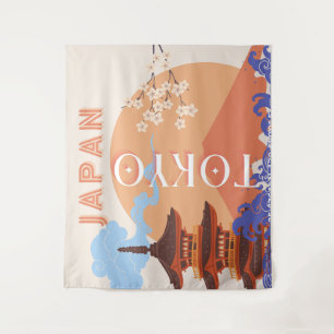 Tapete De Parede Tóquio Japão Viagem Art