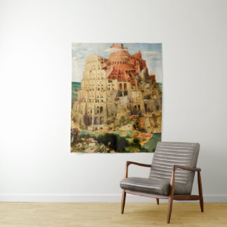 Tapete De Parede Torre de Babel por Peter Bruegel, o Velho