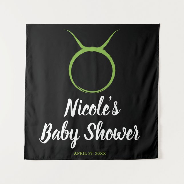 Tapete De Parede Touro Touro Primavera Astrologia Zodíaco Cortina d (Frente)