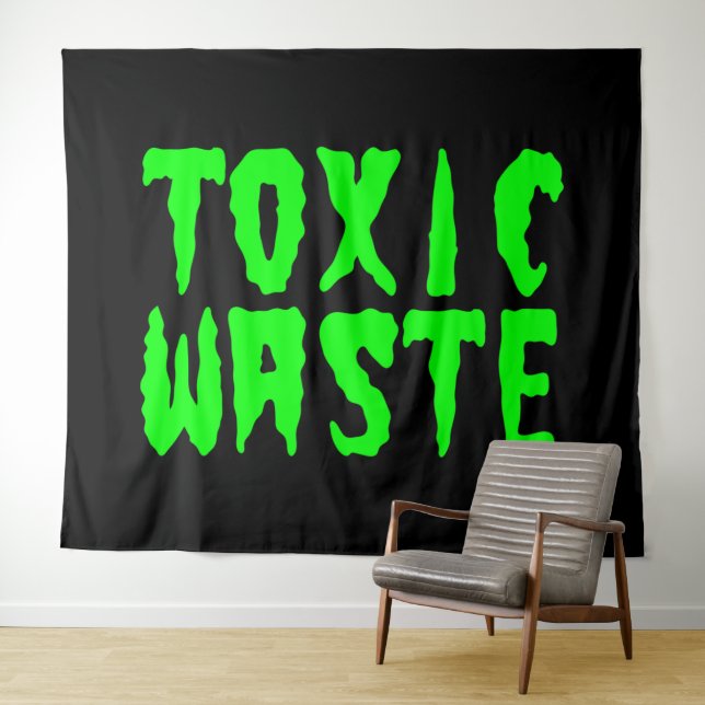 TAPETE DE PAREDE TOXIC WASTE (In Situ (Horizontal))