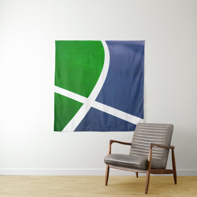 Tapete De Parede Trabalho de arte de basquetebol (In Situ)